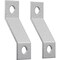 Ekena Millwork Premium Z-Brackets for Barn Door Track (set of 2), PC Chrome GB6001TZCR - alternate 3